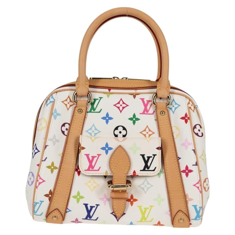 Louis Vuitton Monogram Multicolor Priscilla Handbag White